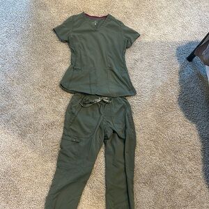 Green Scrubs size XS